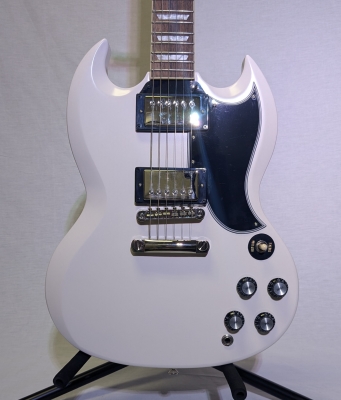 Store Special Product - Epiphone - 1961 Les Paul SG Standard Electric Guitar - Aged Classic White